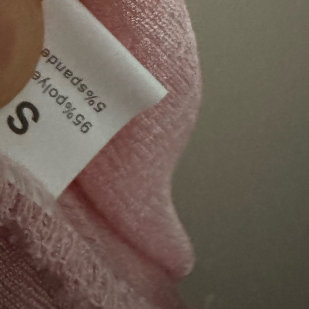 Light Pink Ruched One Shoulder Going Out Top - Picture 7 of 7